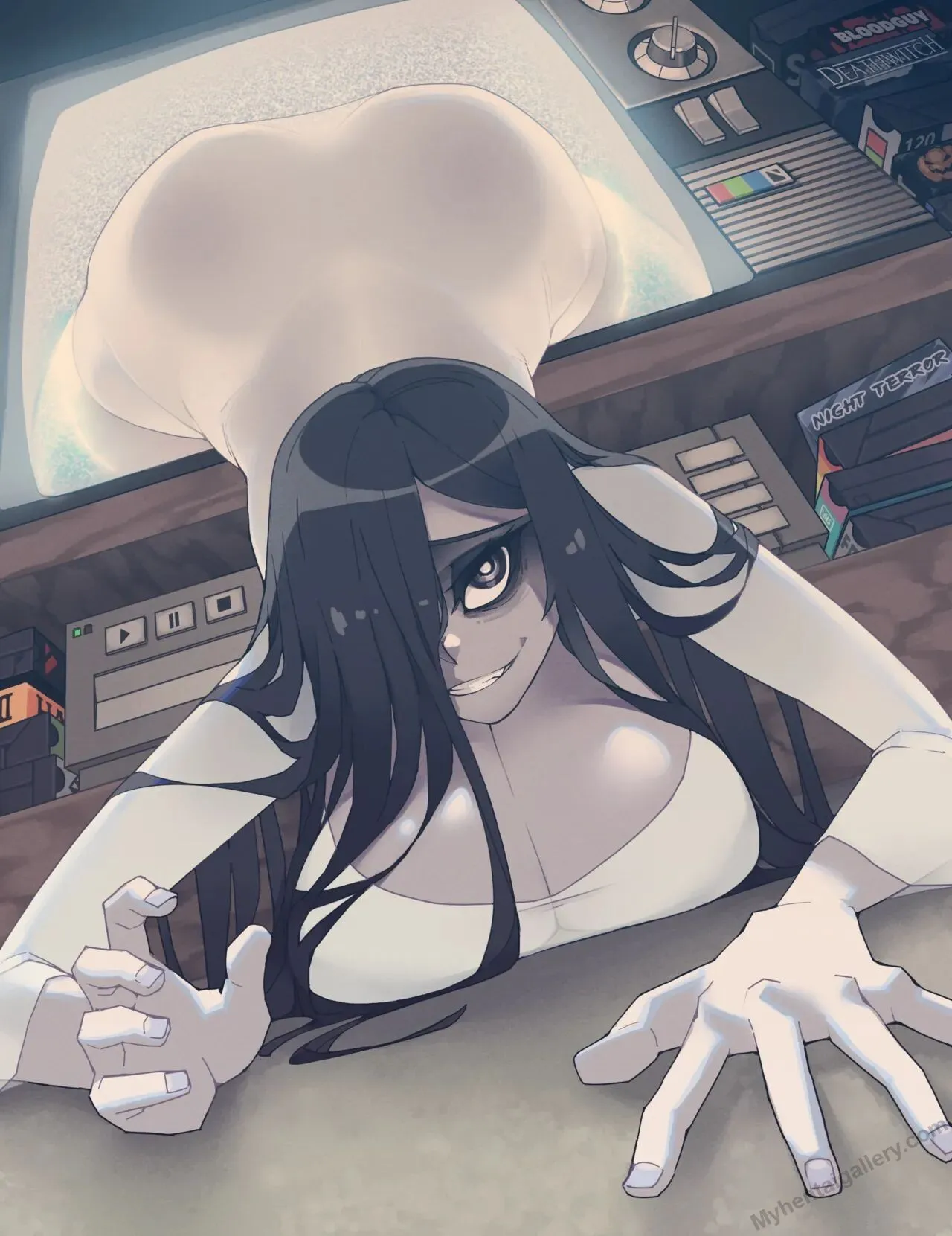 Sadako Came For That D porno comics Cover