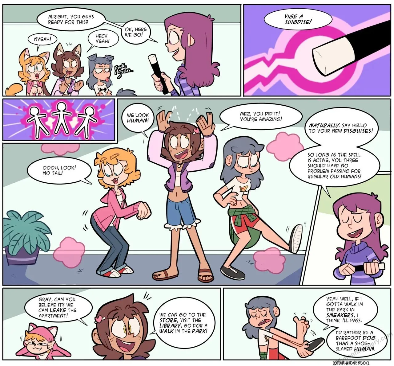 The Anthros Are Human! porno comics