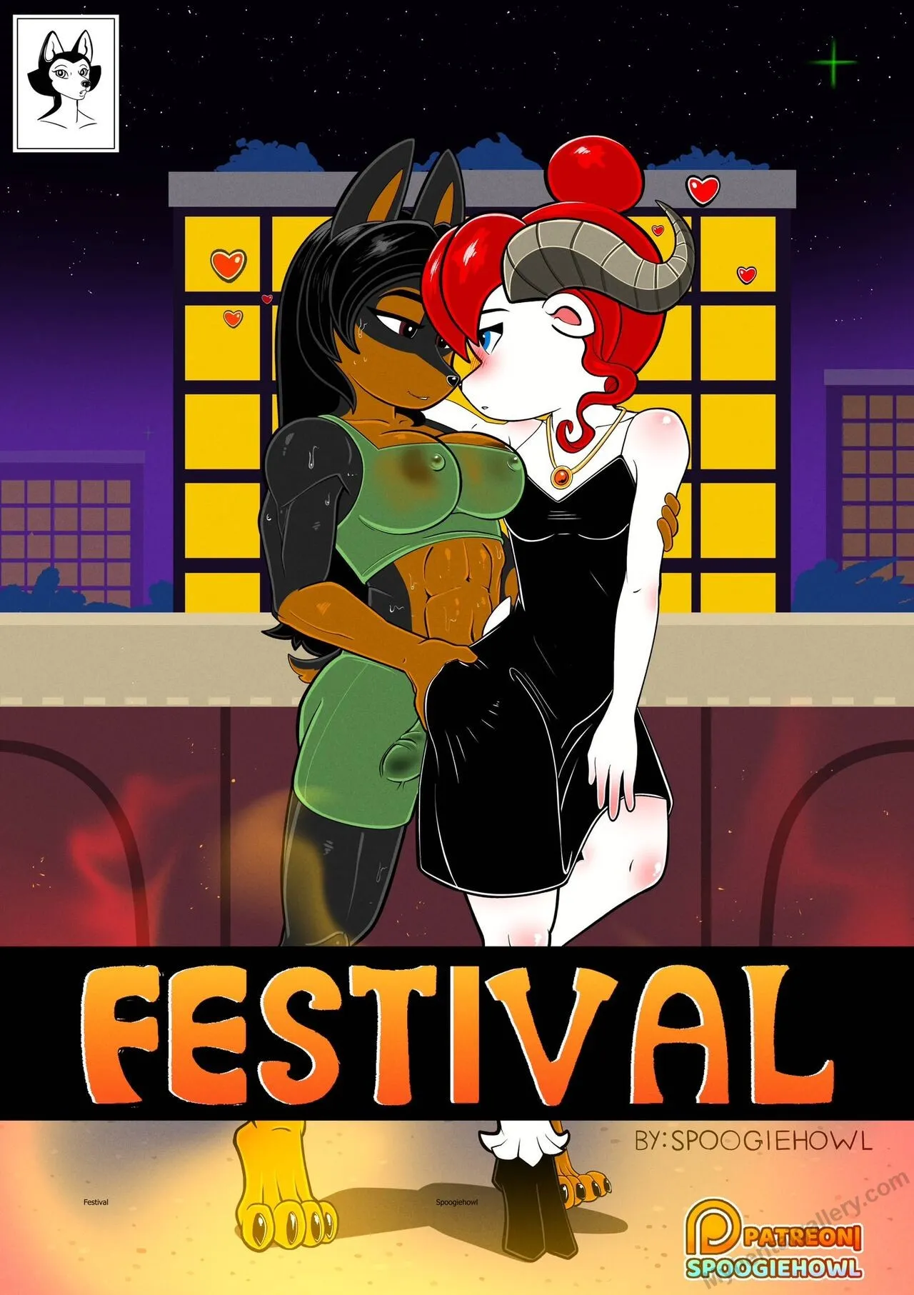 Festival porno comics Cover