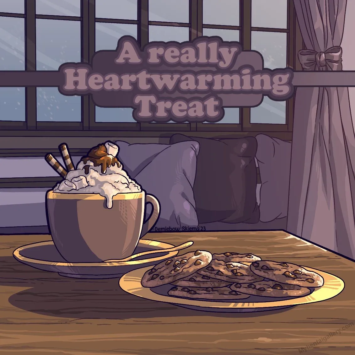 A Really Heartwarming Treat porno comics Cover