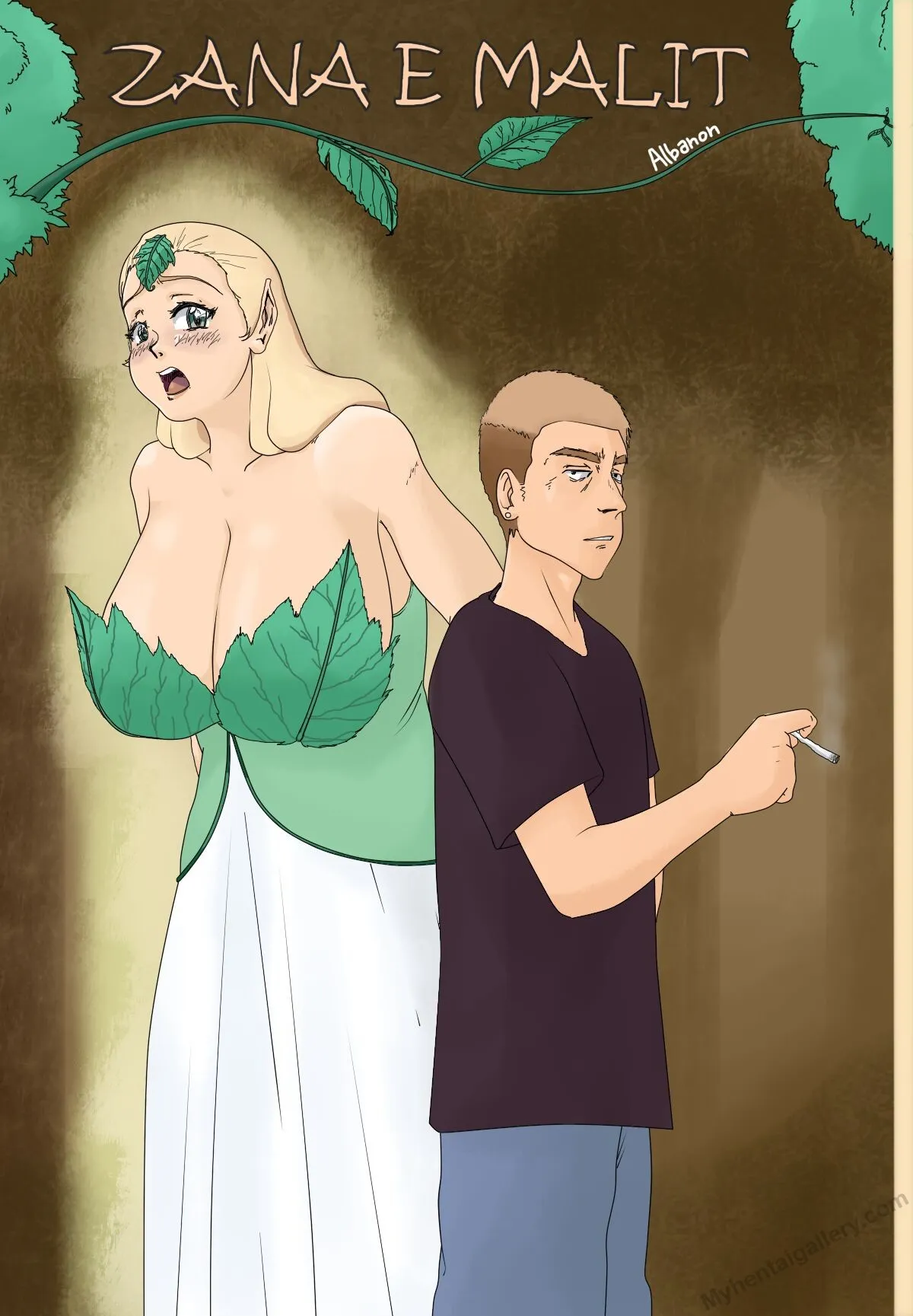 Zana E Malit porno comics Cover