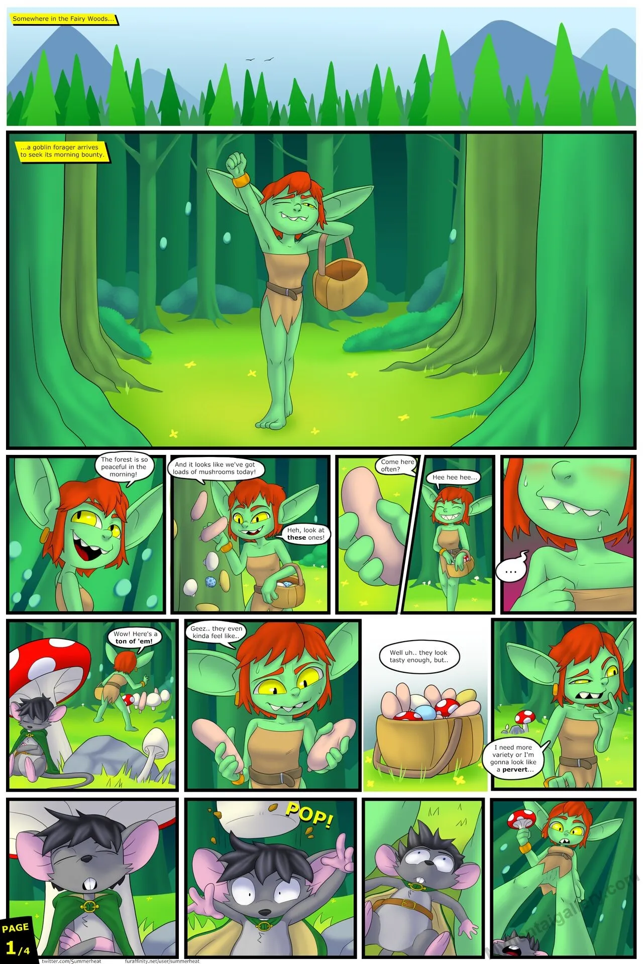 A Goblin's Pocket porno comics