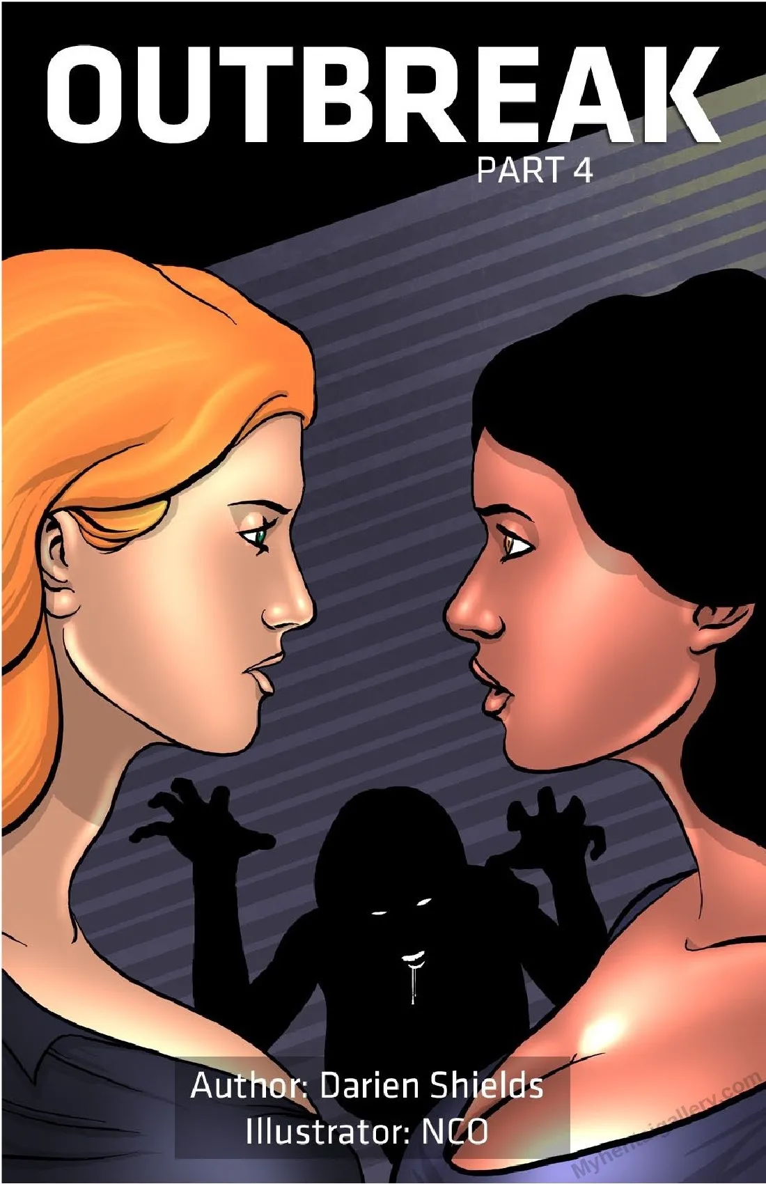 Outbreak 4 porno comics Cover