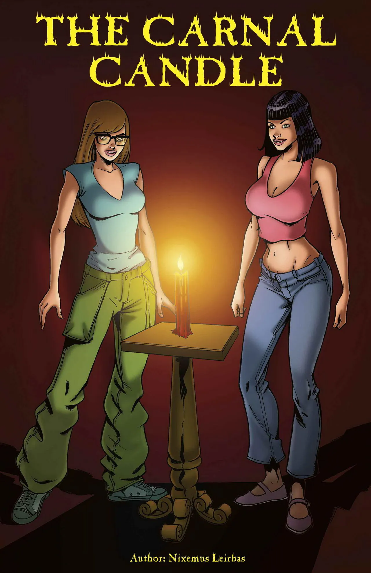 The Carnal Candle porno comics Cover