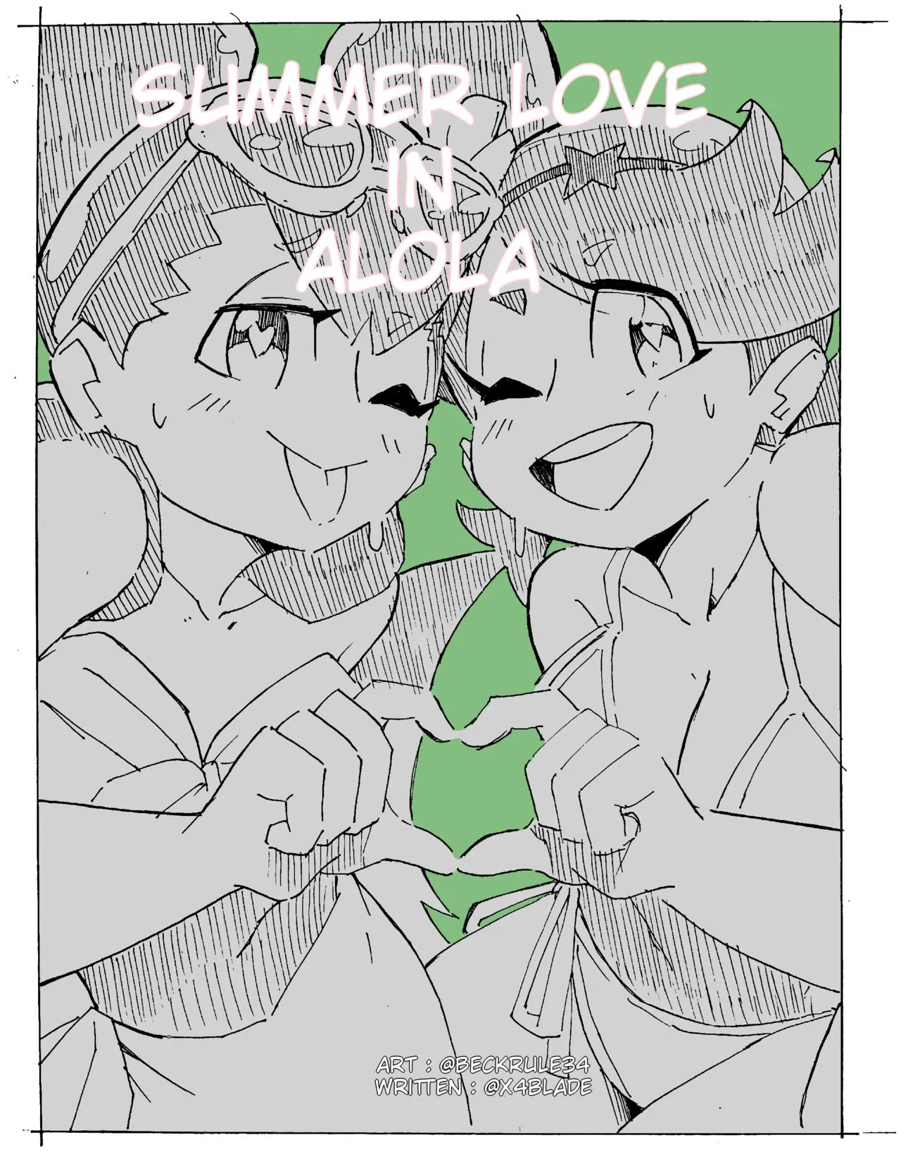 Summer Love In Alola porno comics