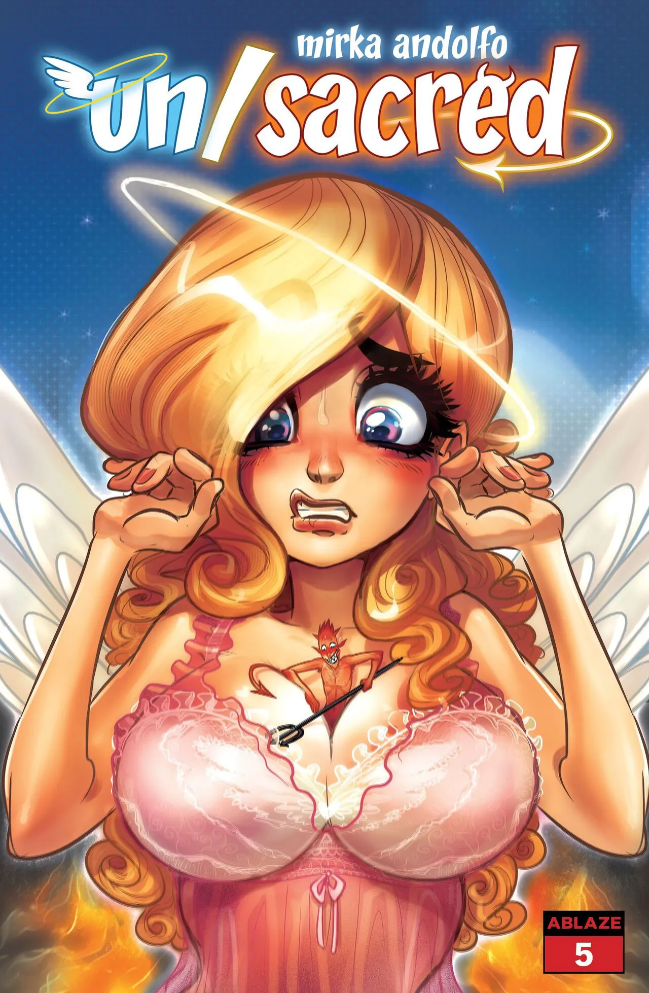 UnSacred 5 porno comics Cover