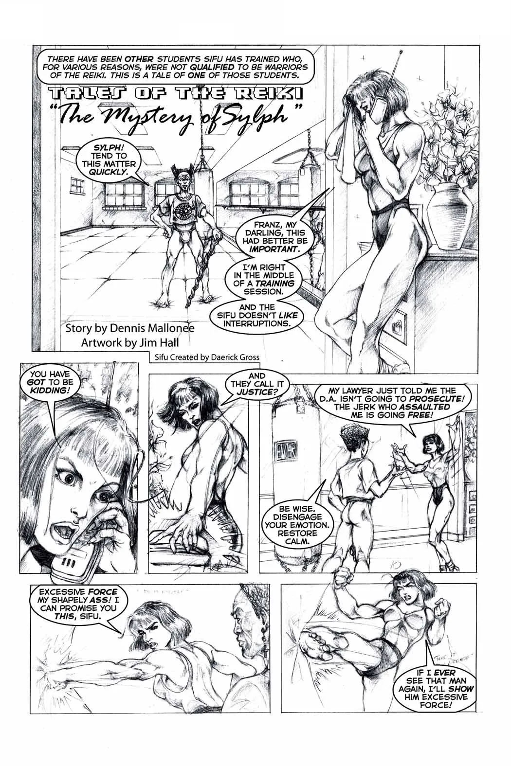 Tales Of The Reiki - The Mystery Of Sylph porno comics