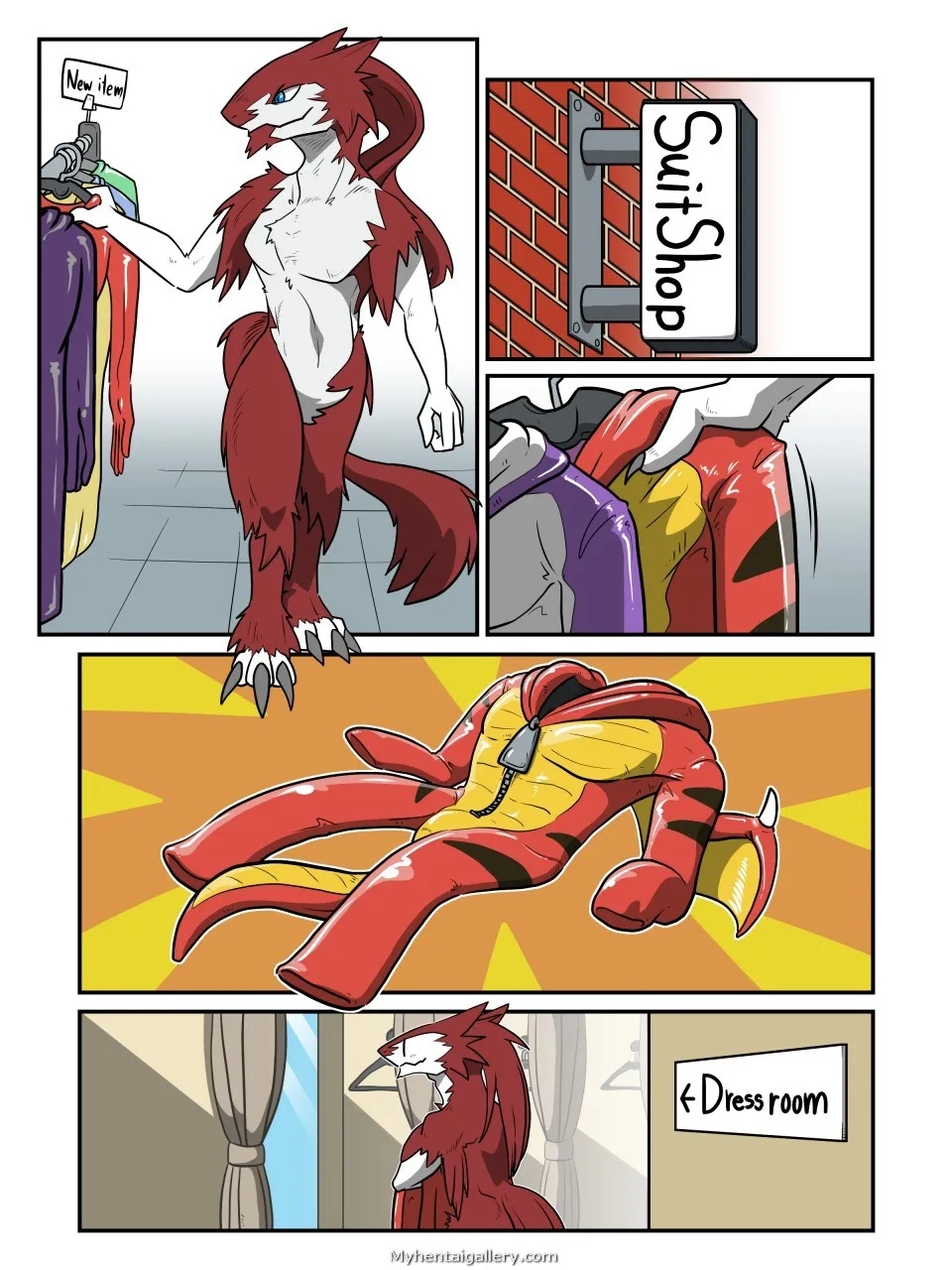 Trap Suit porno comics Cover
