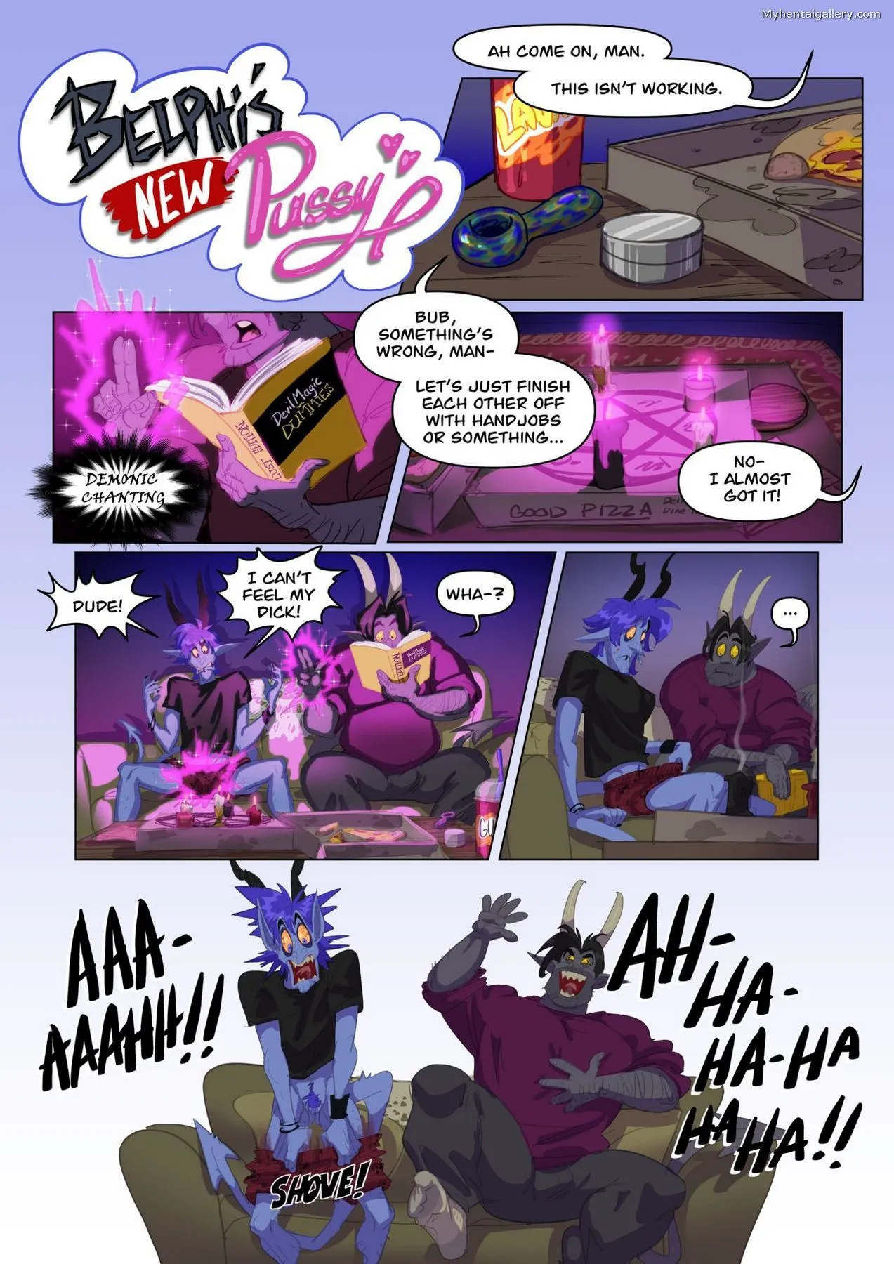 Belphi's New Pussy porno comics