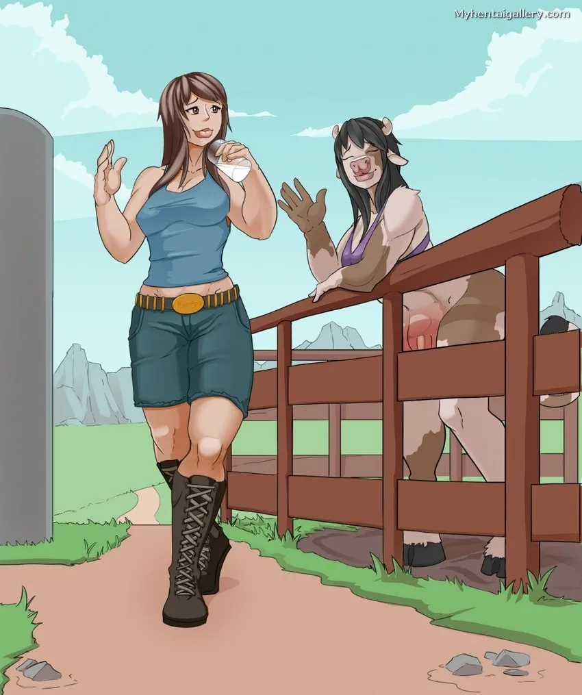 Udder Shock porno comics Cover