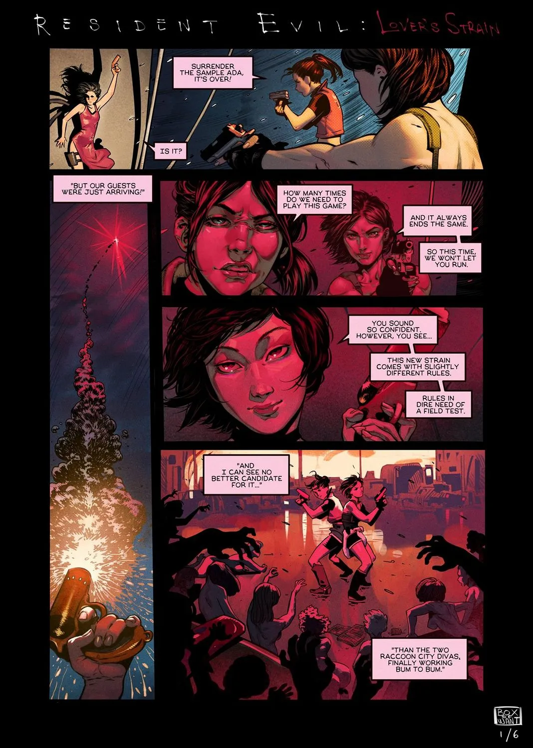 Resident Evil - Lover's Strain porno comics