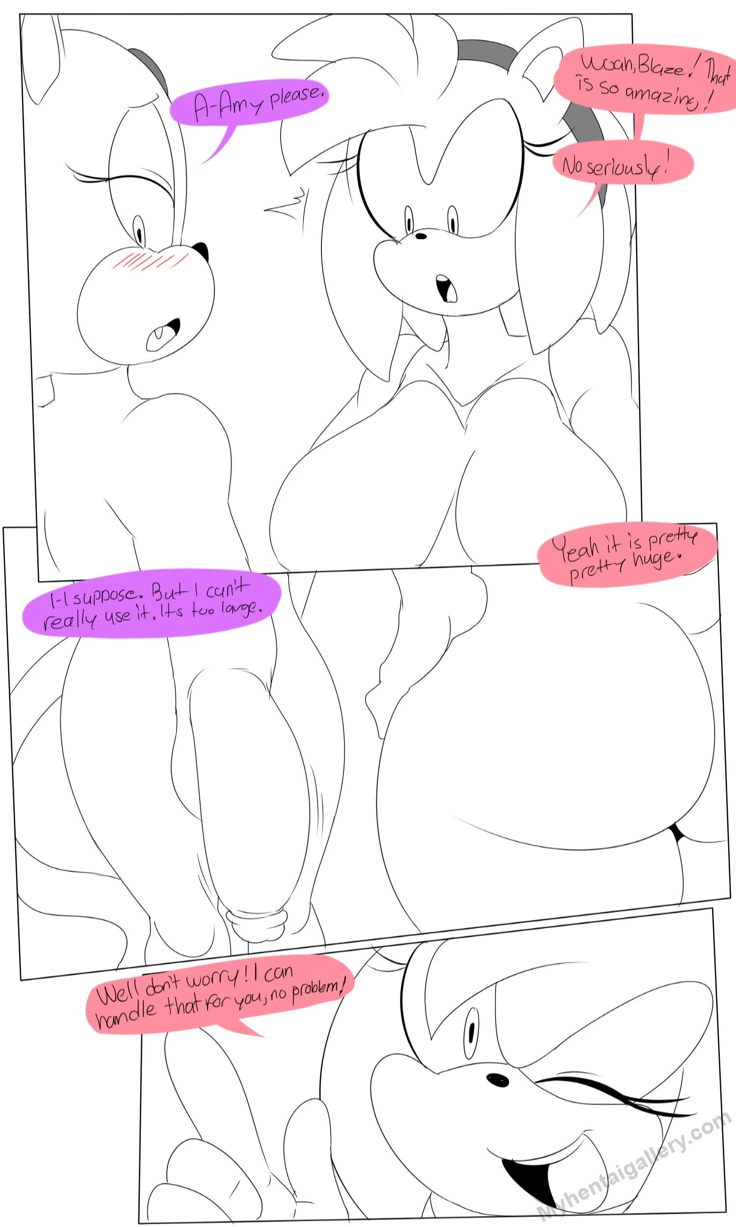BlazAmy porno comics