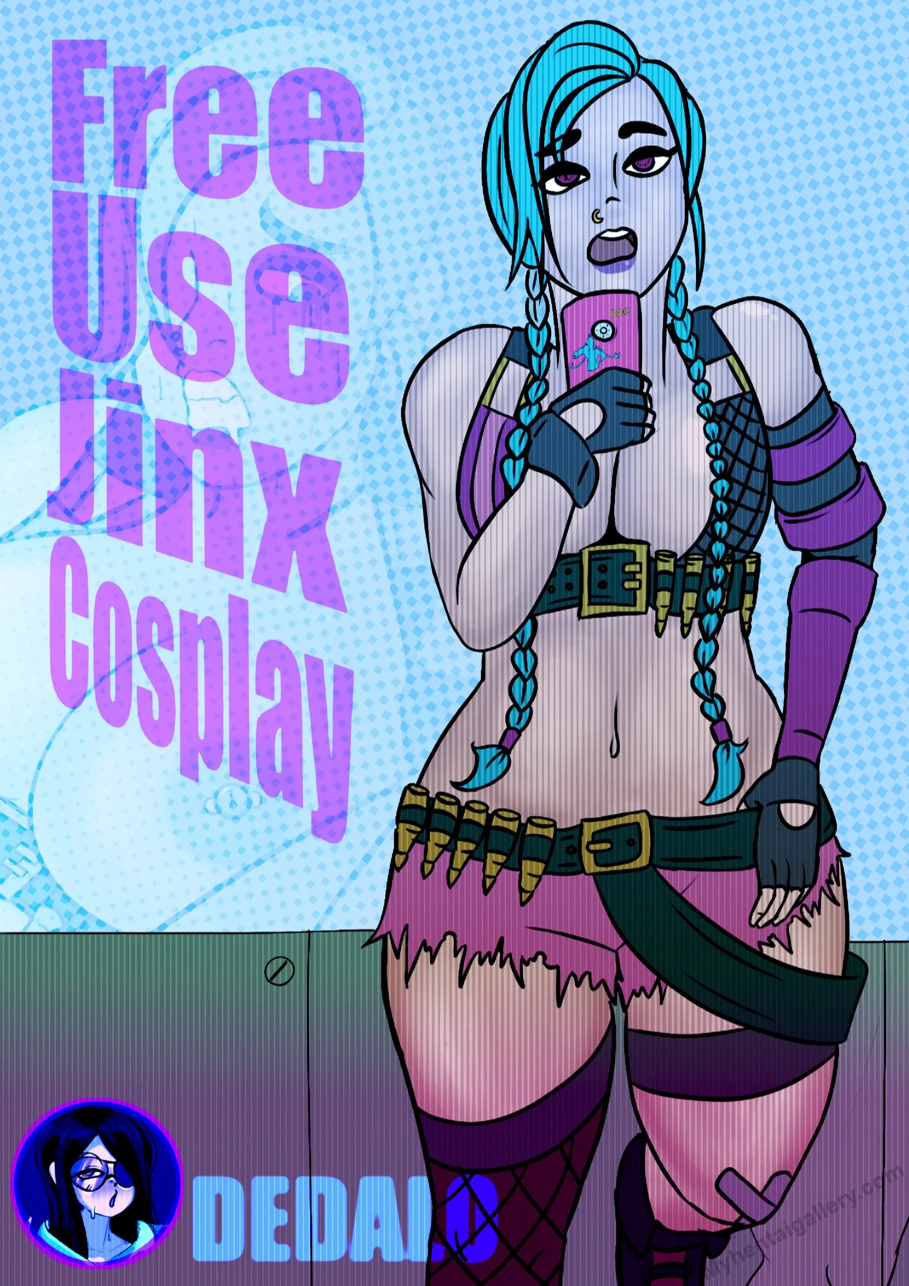 Free Use Jinx Cosplay porno comics Cover