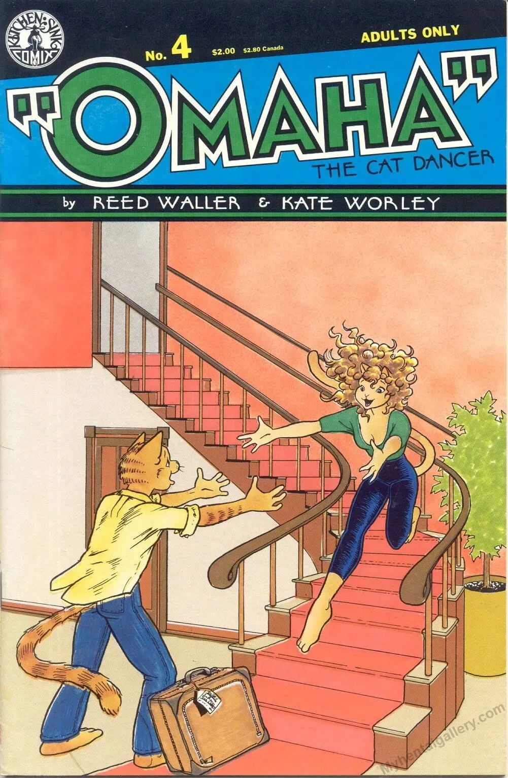 Omaha - The Cat Dancer 4 porno comics