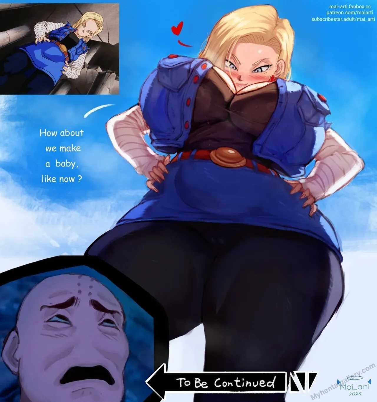 Nobody Understands Android 18's Sense Of Humor porno comics Cover