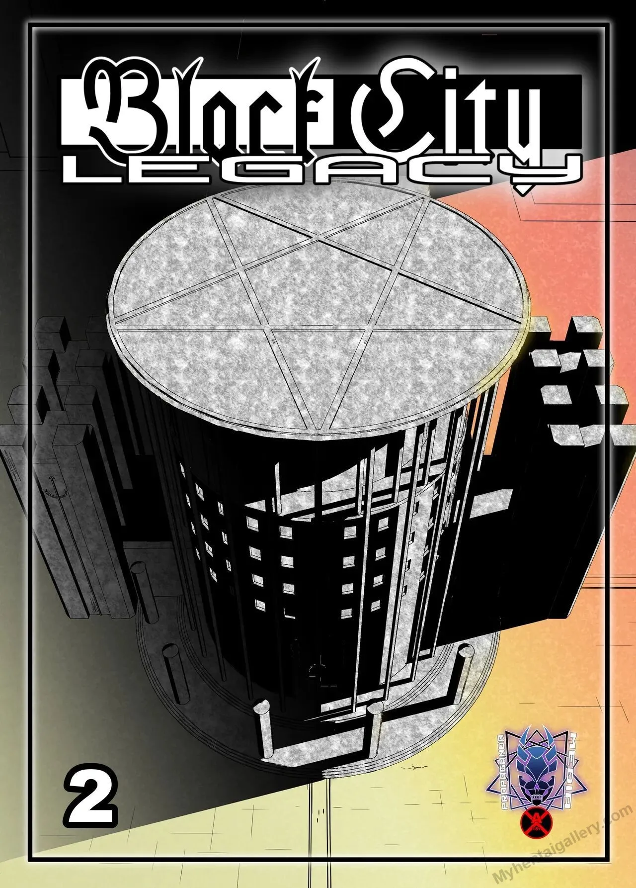 Black City Legacy 2 porno comics Cover