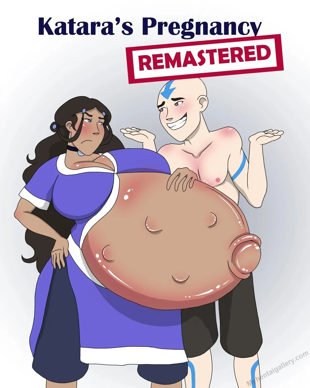 Katara's Pregnancy - Remastered porno comics Cover