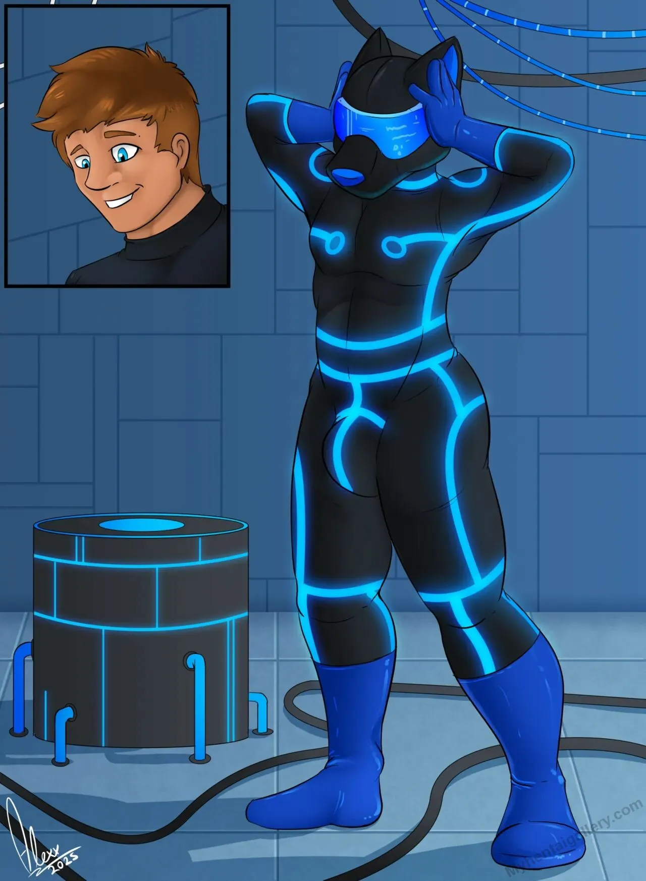 TF Suit porno comics Cover