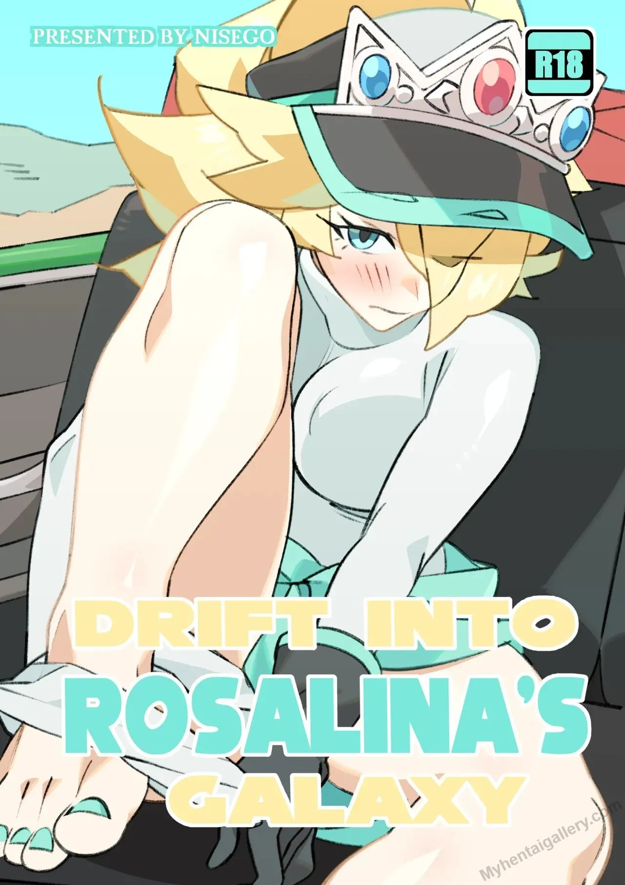 Drift Into Rosalina's Galaxy porno comics Cover