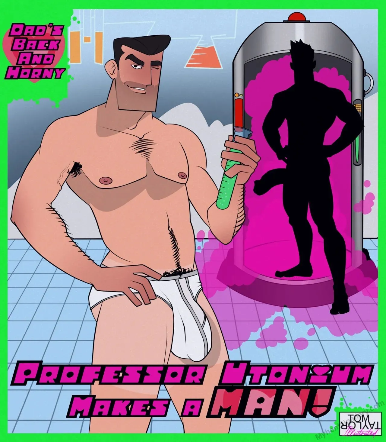 Professor Utonium Makes A Man! porno comics