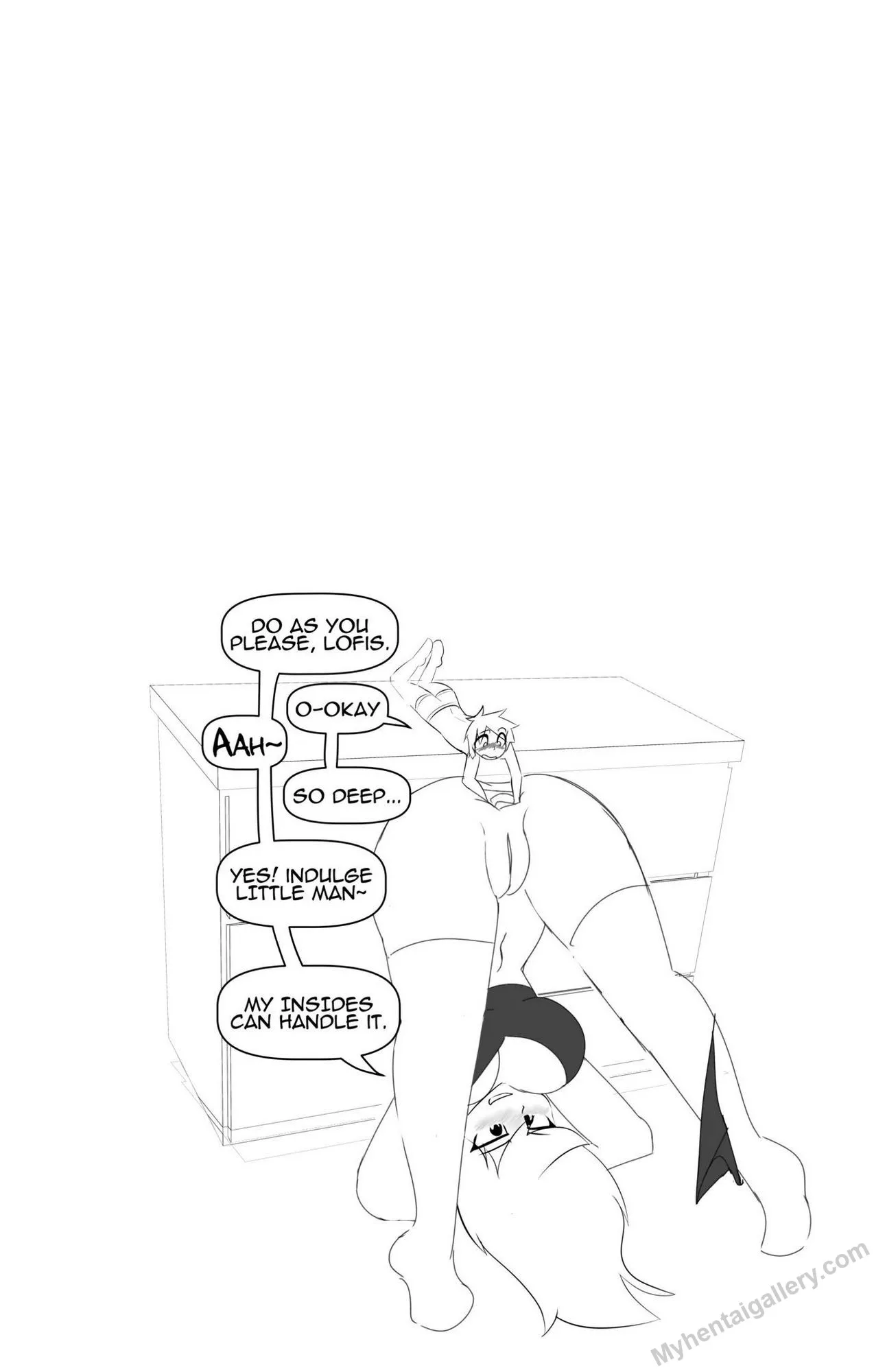 The Urge To Just Crawl In porno comics Cover