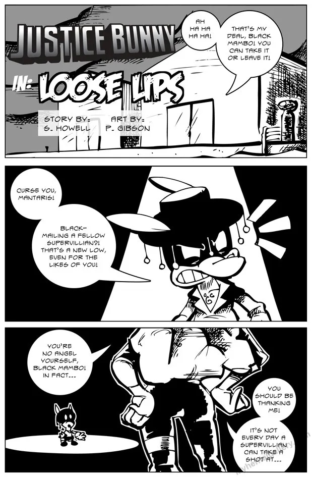 Justice Bunny 1 - Loose Lips porno comics
