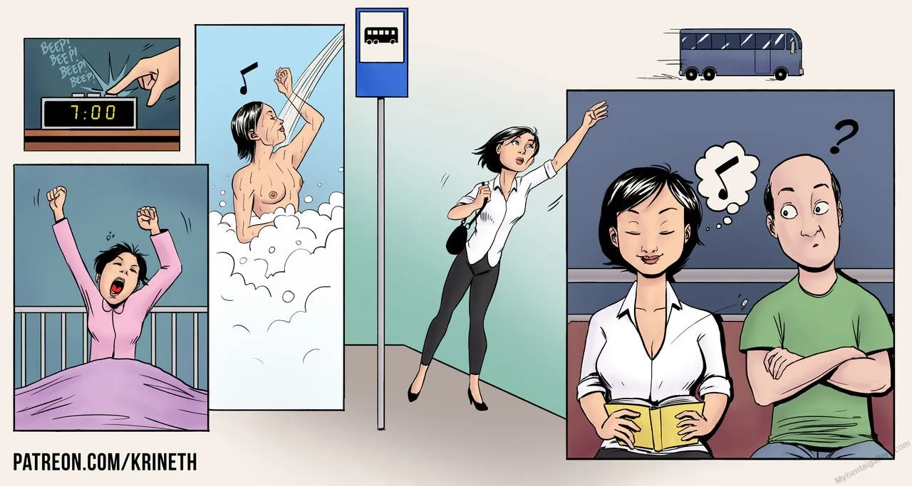 A Day In The Life porno comics
