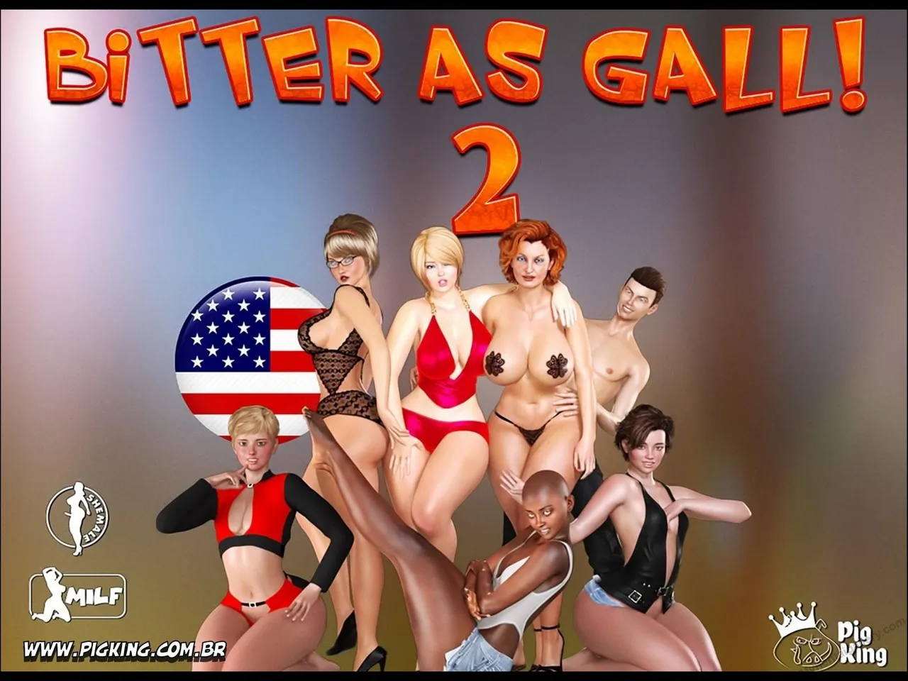 Bitter As Gall! 2 porno comics Cover