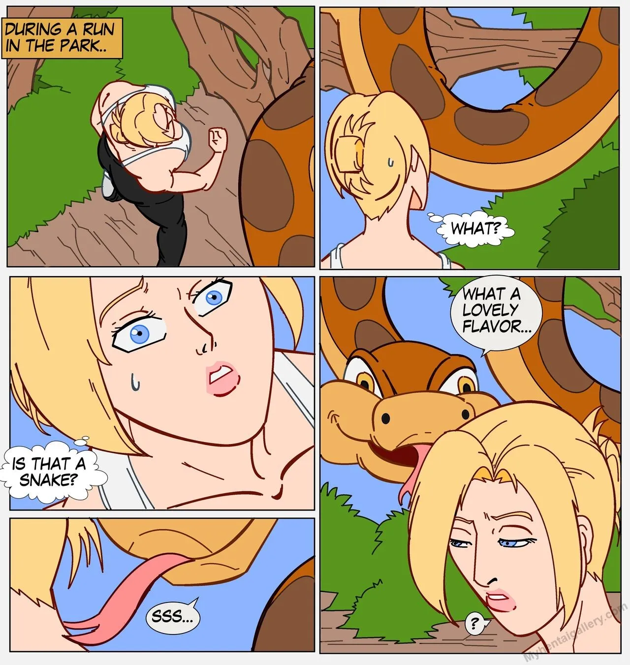 Kaa's Meal porno comics Cover
