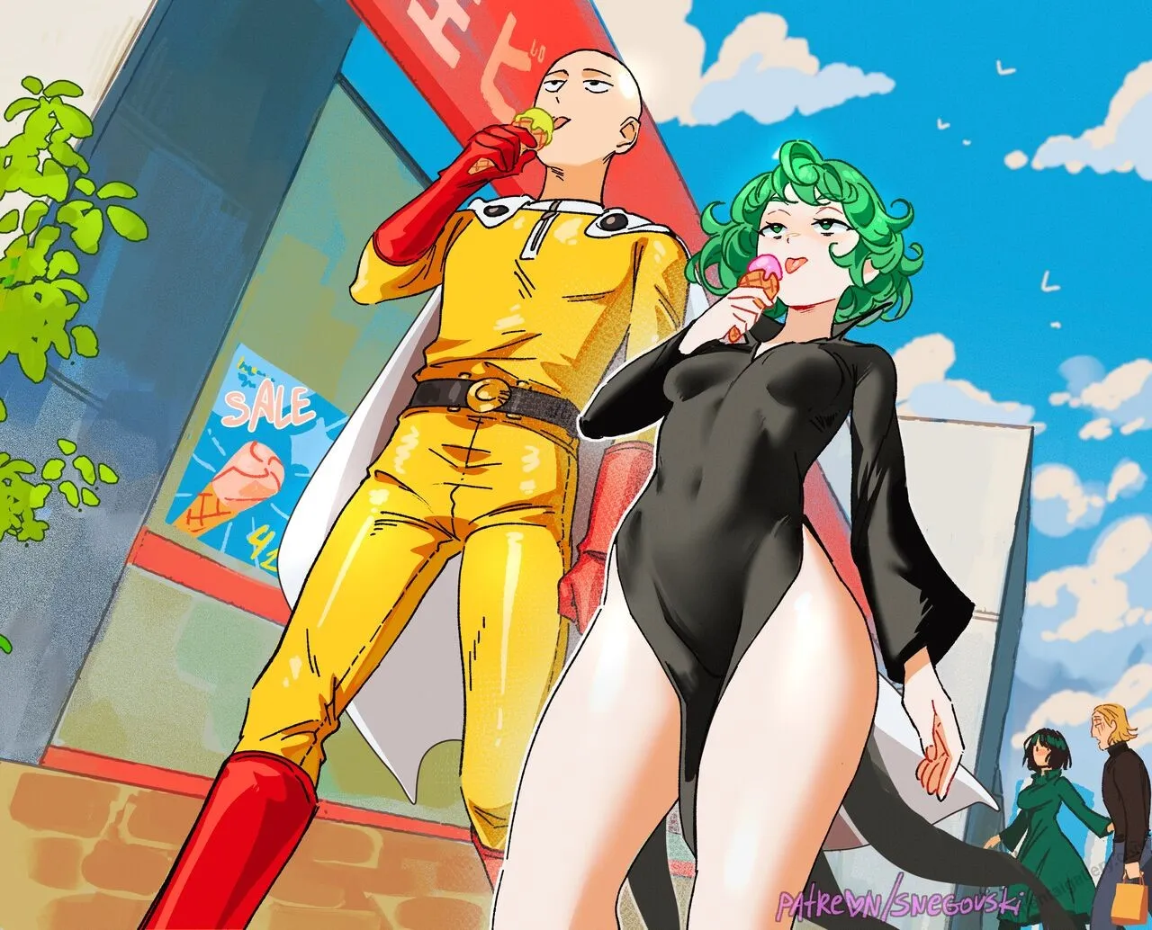 Tatsumaki's Date porno comics Cover