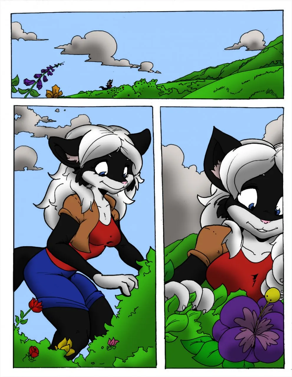 Tip-Toe Through The Tulips porno comics Cover