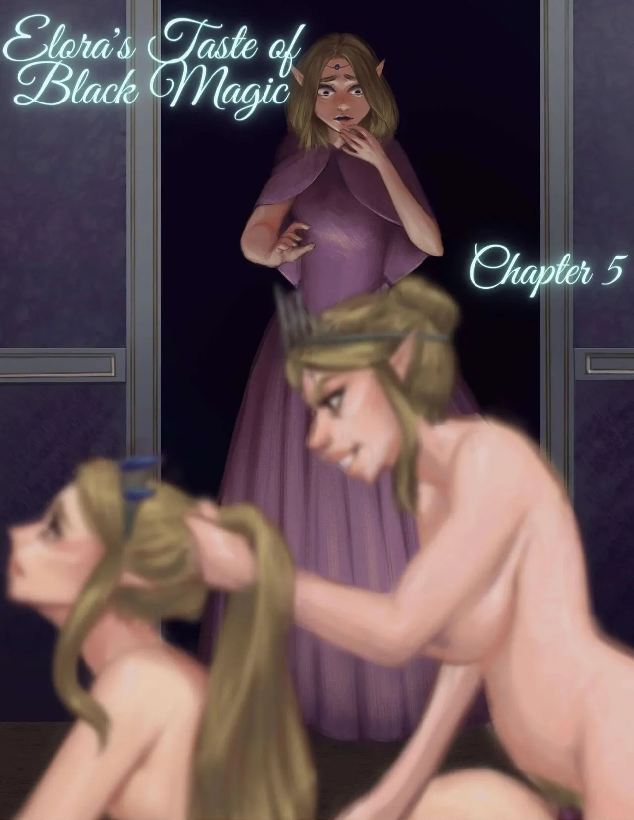 Elora's Taste Of Black Magic 5 porno comics