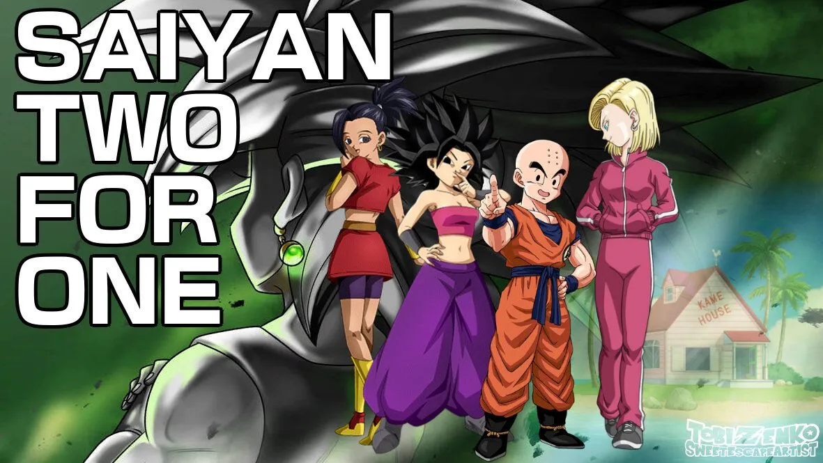 Saiyan Two For One porno comics