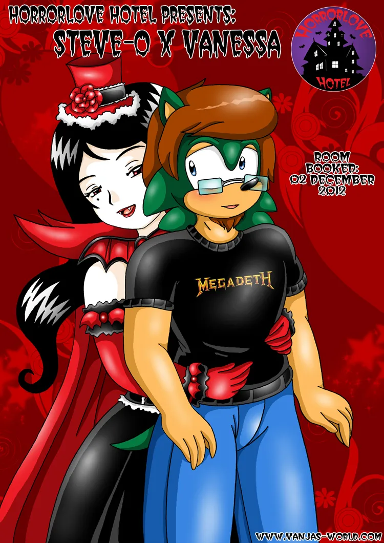 Horrorlove Hotel - Steve-O x Vanessa porno comics Cover