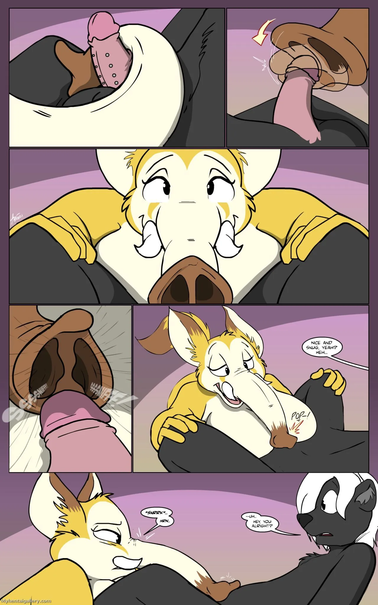The Best Trunkjob porno comics