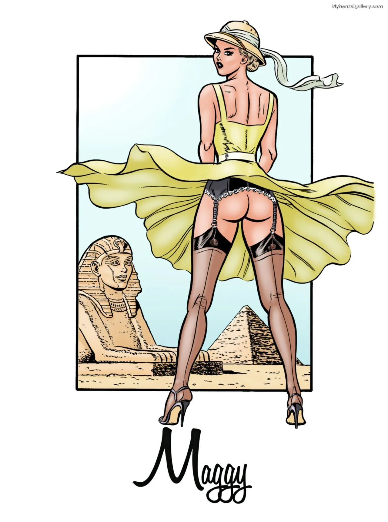 Rocking Girls - Maggy porno comics Cover