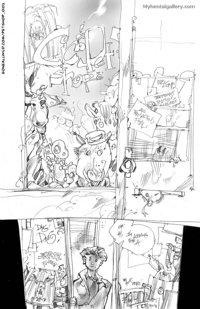 Cici's Petshop porno comics Cover