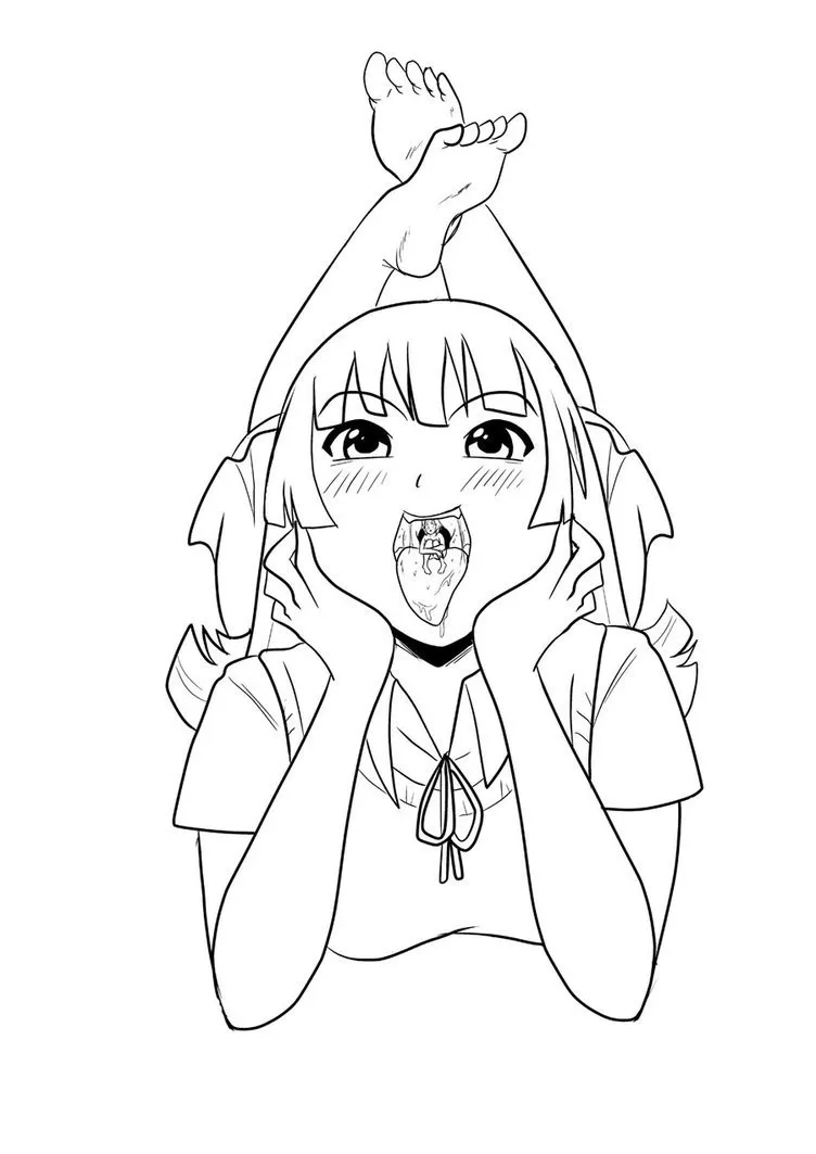 Mio x Ritsu Vore porno comics