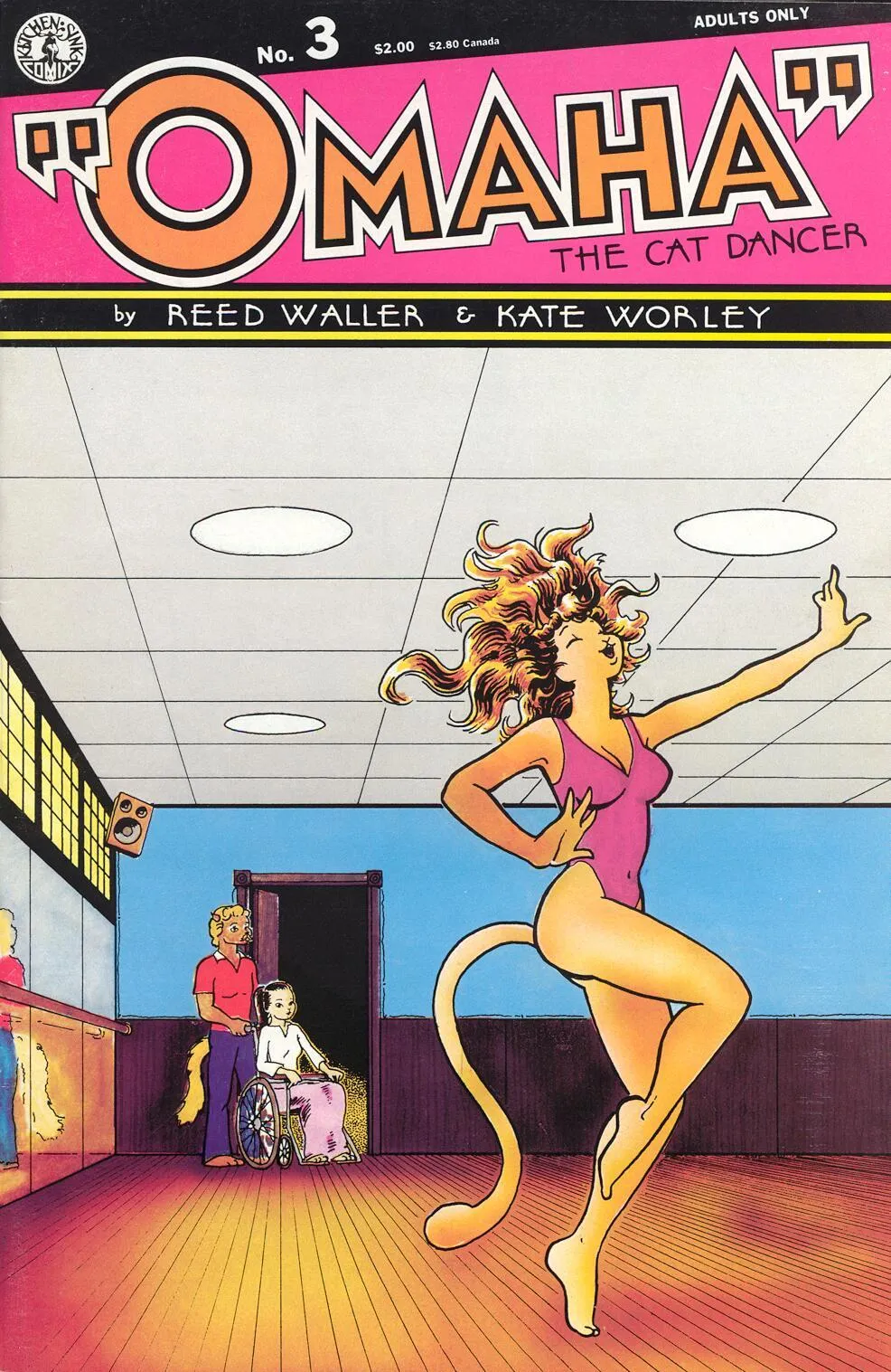 Omaha - The Cat Dancer 3 porno comics