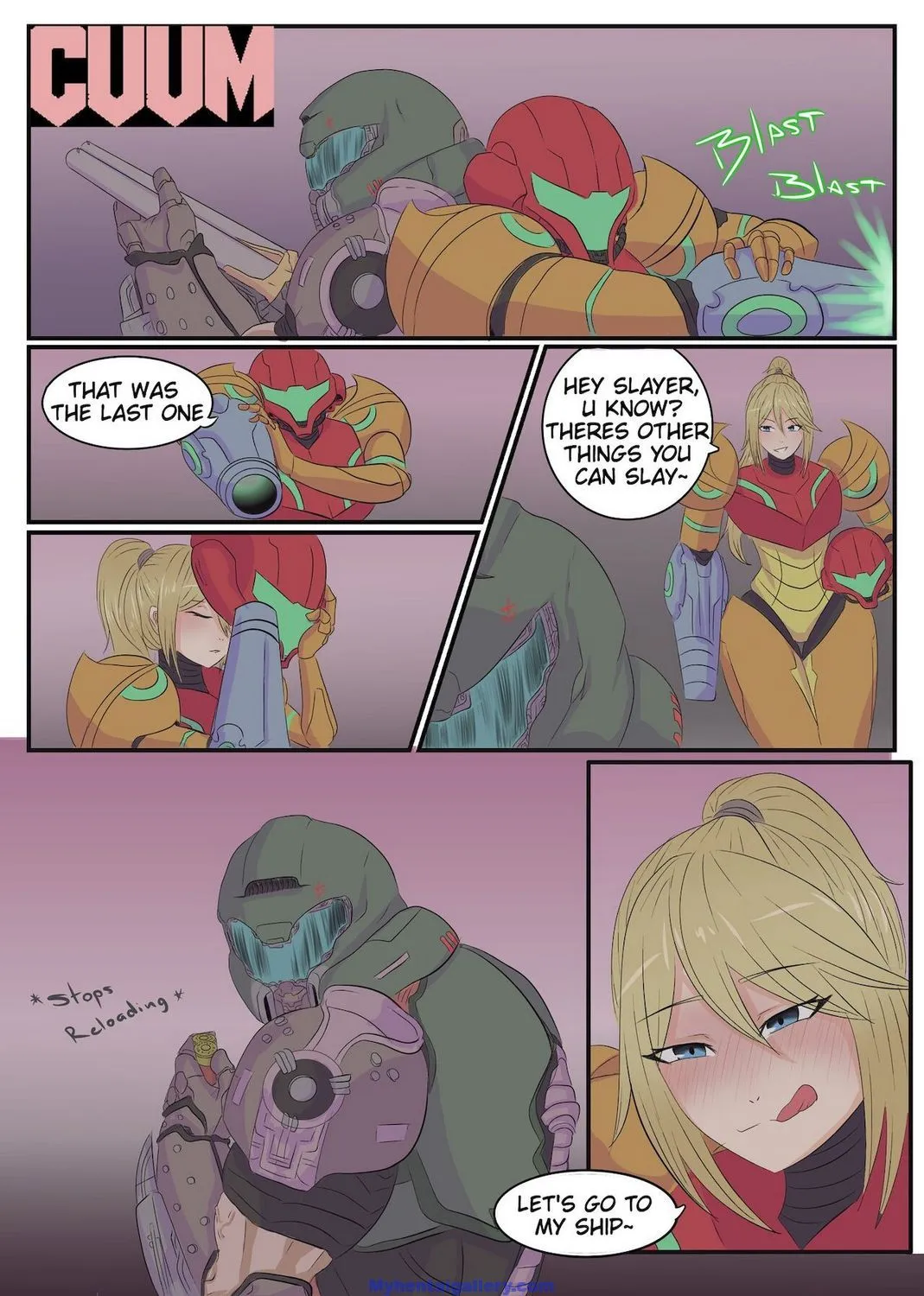 Cuum porno comics