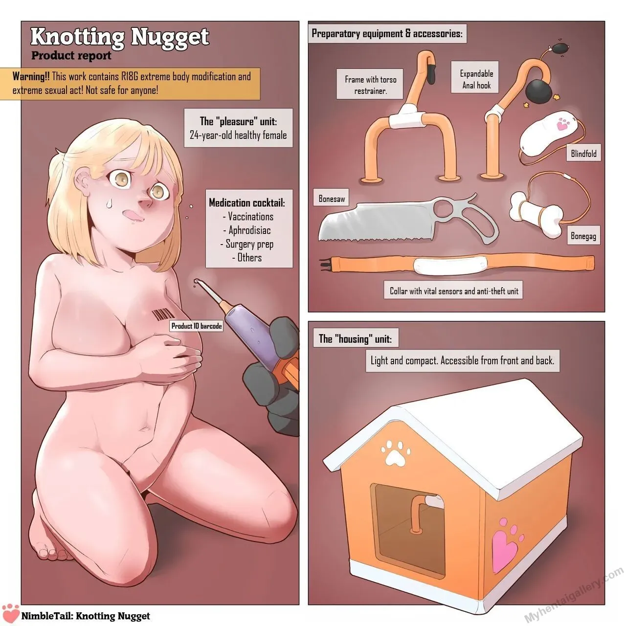 Knotting Nugget porno comics Cover