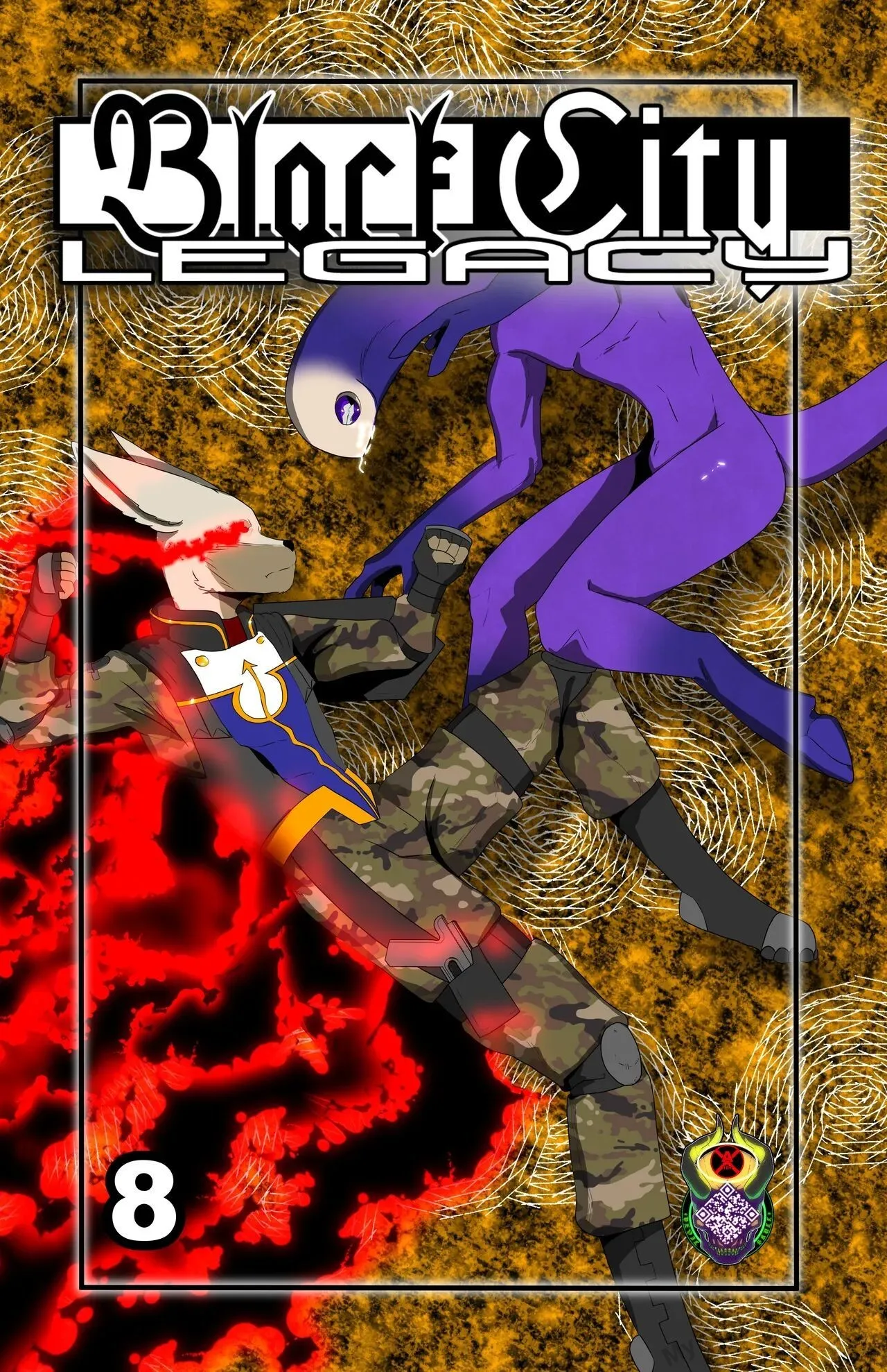 Black City Legacy 8 porno comics Cover