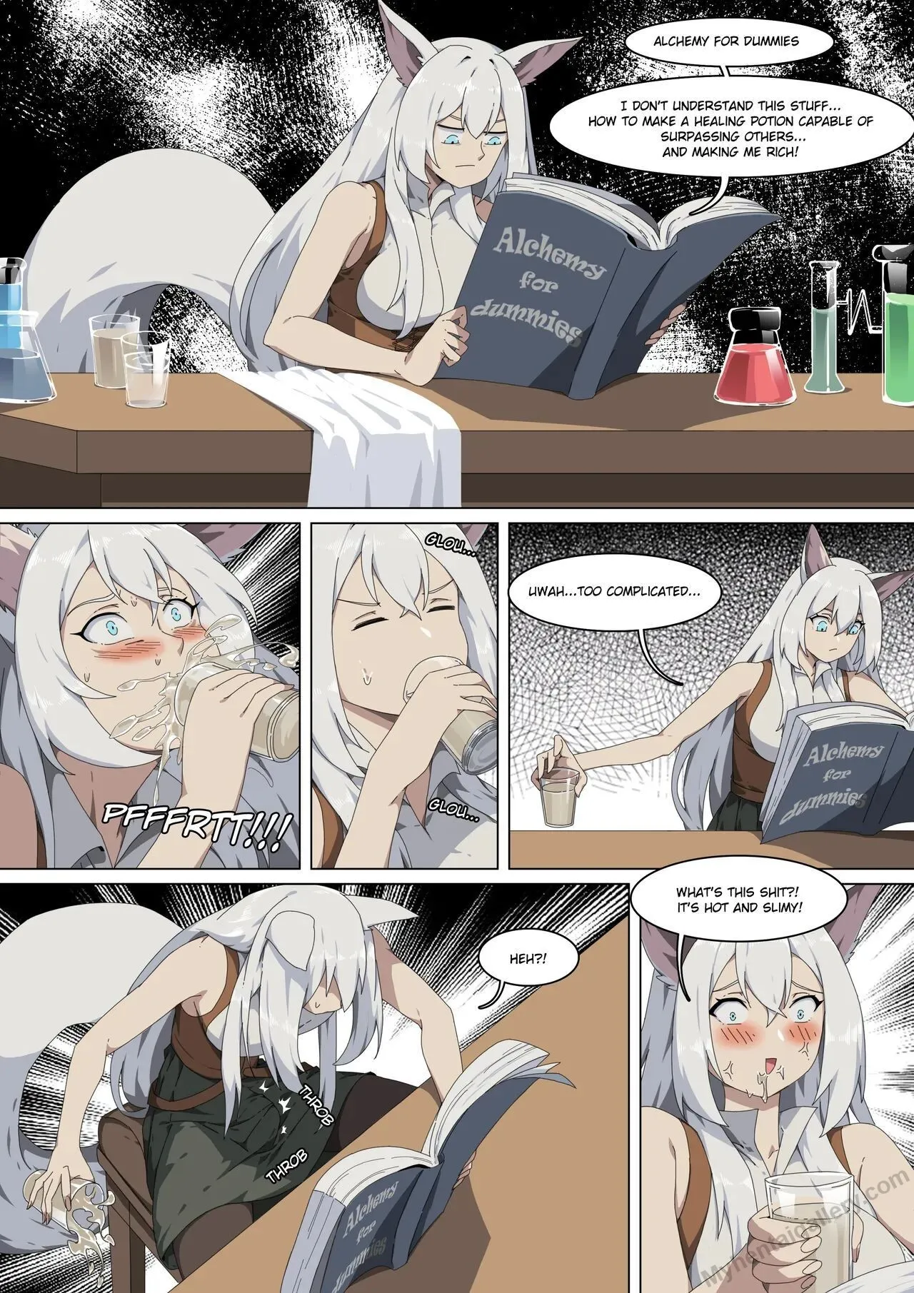Marie's Misfortunes 1 porno comics Cover