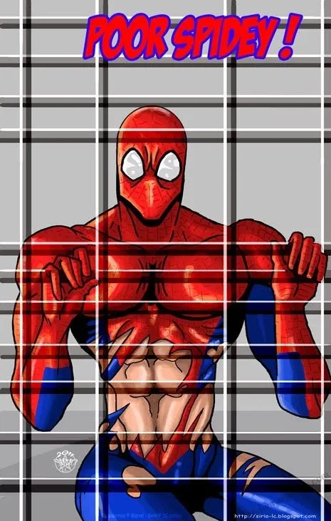 Poor Spidey! 2 porno comics Cover