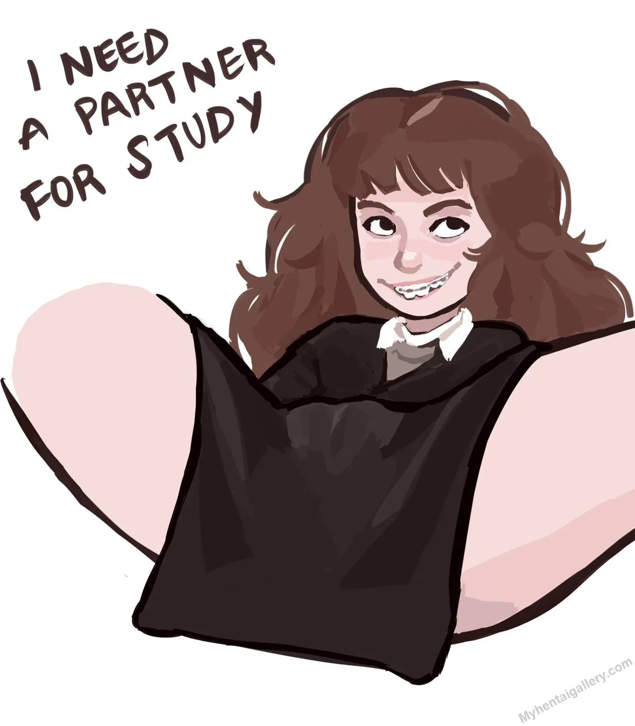 Hermione Granger's Study Partner porno comics Cover