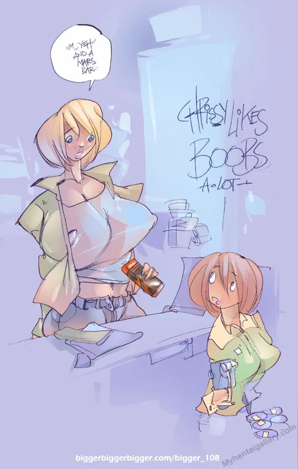Chrissy Likes Boobs A Alot porno comics Cover
