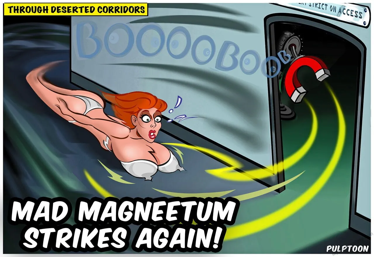 Mad Magneetum Strikes Again porno comics Cover