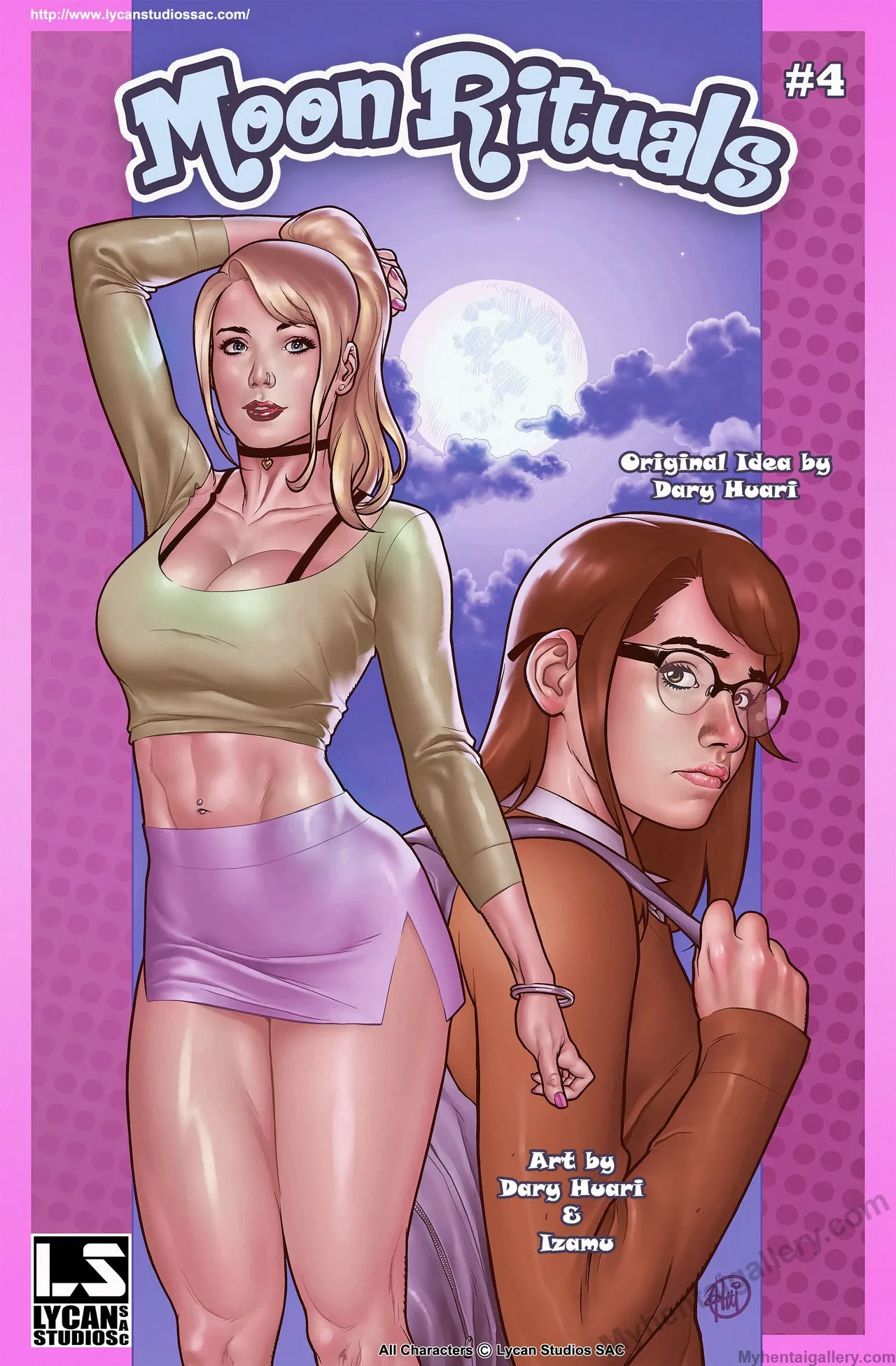 Moon Rituals 4 porno comics Cover