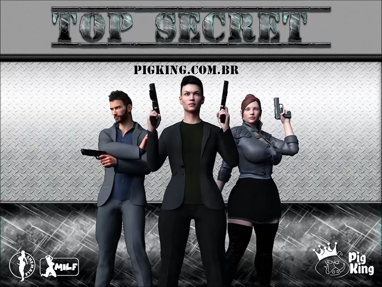 Top Secret 1 porno comics Cover