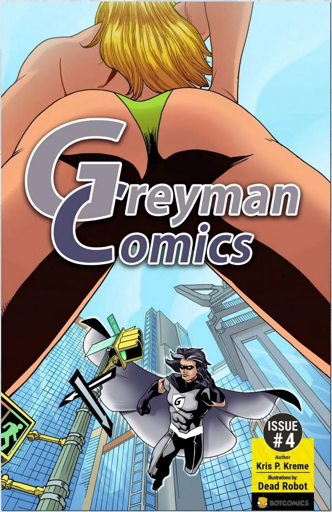 Greyman Comics 4 porno comics Cover